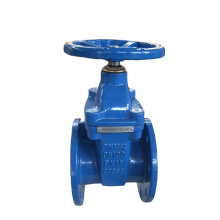 DIN3352 F4 DN100 Ductile Iron GGG50 Resilient Seated gate valve cast iron sluice gate valve